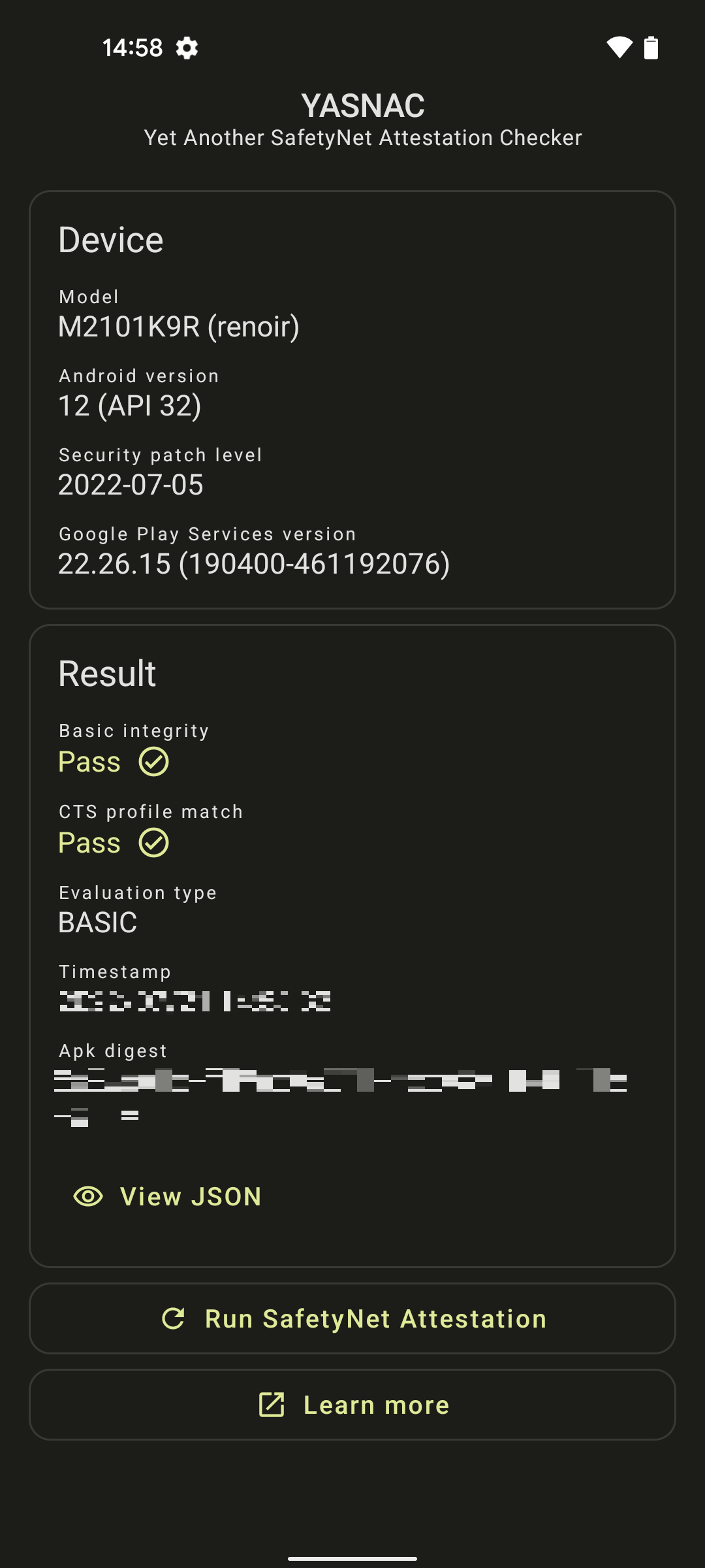 Screenshot_20220721-145840_Yet Another SafetyNet Attestation Checker